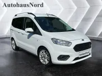 Gebraucht Ford Tourneo Courier Titanium 101 PS (74 kW) 2021 Weiß Van / Kleinbus