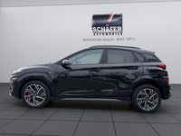 Gebraucht Hyundai Kona N Line 199 PS (146 kW) 2022 Schwarz SUV