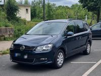 Gebraucht VW Sharan 184 PS (135 kW) 2016 Blau Van / Kleinbus