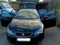 Second-hand Seat Leon 105 CP (77 kW) 2014 Negru Berlinǎ