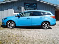 Gebraucht Ford Focus Titanium 125 PS (91 kW) 2016 Blau Kombi