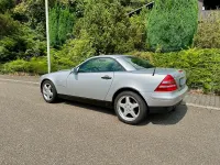 Gebraucht Mercedes SLK230 193 PS (141 kW) 1996 Silber Cabrio