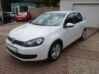 Gebraucht VW Golf VI Comfortline 80 PS (58 kW) 2010 Weiß Kleinwagen