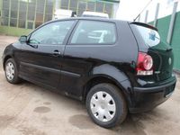 Gebraucht VW Polo Trendline 60 PS (44 kW) 2007 Schwarz Kleinwagen