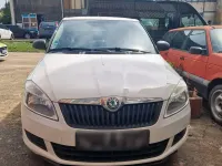Gebraucht Skoda Fabia Cool Edition 60 PS (44 kW) 2011 Weiß Kleinwagen