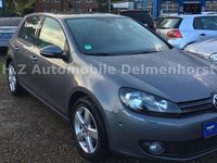 Gebraucht VW Golf VI Team 105 PS (77 kW) 2010 Grau Kleinwagen