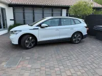 Gebraucht Skoda Enyaq iV Loft 131 kW (179 PS) 2024 Weiß SUV
