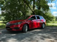 Gebraucht Opel Astra 131 PS (96 kW) 2021 Rot Kombi