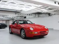 Gebraucht Porsche 968 Cabriolet 239 PS (175 kW) 1992 Rot Cabrio