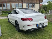 Gebraucht Mercedes C400 AMG line 333 PS (244 kW) 2020 Weiß Coupé