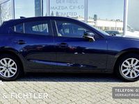 Gebraucht Mazda 3 Prime-Line 101 PS (74 kW) 2017 Blau Limousine