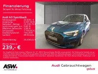Gebraucht Audi A3 Sportback e-tron Ambiente 204 PS (150 kW) 2022 Atollblau metallic Kleinwagen