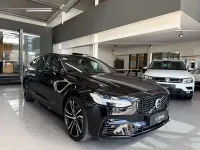 Gebraucht Volvo V90 R-Design 341 PS (250 kW) 2021 Onyx black / metallic (metallic) Kombi