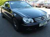 Gebraucht Mercedes CLK350 Sport 272 PS (200 kW) 2006 Obsidianschwarz  metalliclack Cabrio