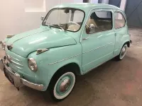 Gebraucht Fiat 750 24 PS (17 kW) 1959 Blau Kleinwagen
