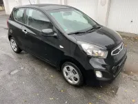 Gebraucht Kia Picanto Edition 7 69 PS (50 kW) 2015 Schwarz Kleinwagen