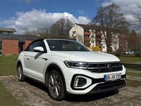 Gebraucht VW T-Roc Cabriolet 150 PS (110 kW) 2022 Weiß Cabrio