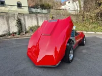 Second-hand Corvette C3 330 CP (242 kW) 1975 Roșu Cabrio
