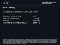 Gebraucht Audi S5 Cabriolet 354 PS (260 kW) 2024 Rot (progressivrot metallic/verdeck schwarz) Cabrio