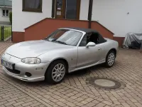 Gebraucht Mazda MX5 110 PS (80 kW) 2002 Silber Cabrio