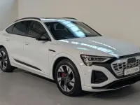 Gebraucht Audi Q8 Sportback e-tron S-Line 300 kW (408 PS) 2023 Weiß SUV