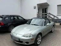 Gebraucht Mazda MX5 Edition 110 PS (80 kW) 2004 Silber Cabrio