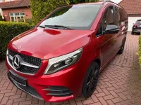 Gebraucht Mercedes V220 Avantgarde Edition 163 PS (119 kW) 2022 Rot Van / Kleinbus