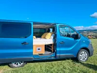 Gebraucht Opel Vivaro 140 PS (102 kW) 2015 Blau Van / Kleinbus