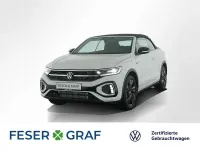 Gebraucht VW T-Roc Cabriolet R-line 150 PS (110 kW) 2026 Pure white uni / schwarz Cabrio