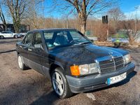 Gebraucht Mercedes 190 1989 Schwarz Limousine
