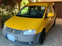 Gebraucht VW Caddy 69 PS (50 kW) 2007 Gelb Van / Kleinbus