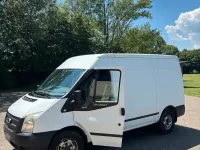 Gebraucht Ford Transit 101 PS (74 kW) 2013 Weiß Van / Kleinbus