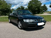Używany Saab 9-3 Cabriolet 154 KM (113 kW) 2000 Czarny Kabriolet
