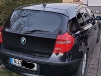 Gebraucht BMW 116 122 PS (89 kW) 2008 Schwarz Kleinwagen