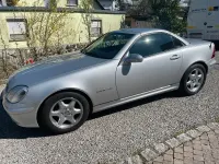 Gebraucht Mercedes SLK230 197 PS (144 kW) 2003 Silber Cabrio