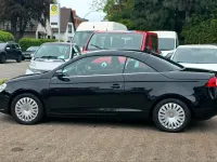 Brugt VW Eos Sport 122 HK (89 kW) 2009 Sort Cabriolet