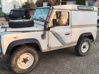 Gebraucht Land Rover Defender 86 PS (63 kW) 1989 Weiß SUV