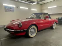 Gebraucht Alfa Romeo Spider 103 PS (75 kW) 1986 Rot Cabrio