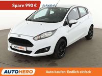 Gebraucht Ford Fiesta Celebration 101 PS (74 kW) 2017 Frostweiss Kleinwagen