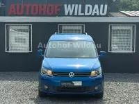Gebraucht VW Caddy Comfortline 109 PS (80 kW) 2013 Blau Van / Kleinbus