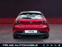 Gebraucht Mazda 3 Selection 122 PS (89 kW) 2023 Soul red crystal m (metallic) Limousine