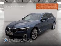 Gebraucht BMW 520 Sport Line 184 PS (135 kW) 2023 Blau Kombi