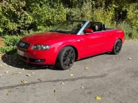 Gebraucht Audi Cabriolet 170 PS (125 kW) 2002 Rot Cabrio