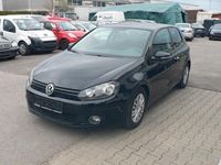 Gebraucht VW Golf VI Trendline 102 PS (75 kW) 2010 Schwarz Kleinwagen