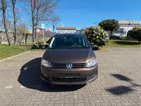 Gebraucht VW Sharan Match 140 PS (102 kW) 2014 Braun Van / Kleinbus
