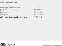 Neu Audi A6 S-Line 367 PS (269 kW) 2025 Firmamentblau metallic Kombi