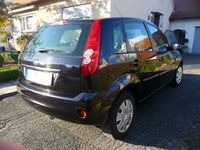 Gebraucht Ford Fiesta Style 69 PS (50 kW) 2008 Schwarz metallic Kleinwagen