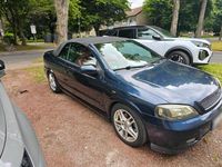 Gebraucht Opel Astra Cabriolet 147 PS (108 kW) 2001 Blau Cabrio