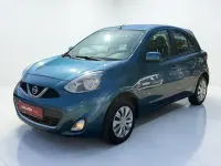 Gebraucht Nissan Micra Acenta 80 PS (58 kW) 2015 Blau Kleinwagen