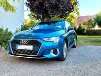 Używany Audi A3 Advanced 150 KM (110 kW) 2022 Niebieski Sedan/Limuzyna